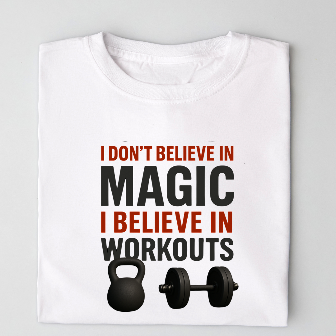 Believe in Workout - Unisex Classic Crew T-Shirt