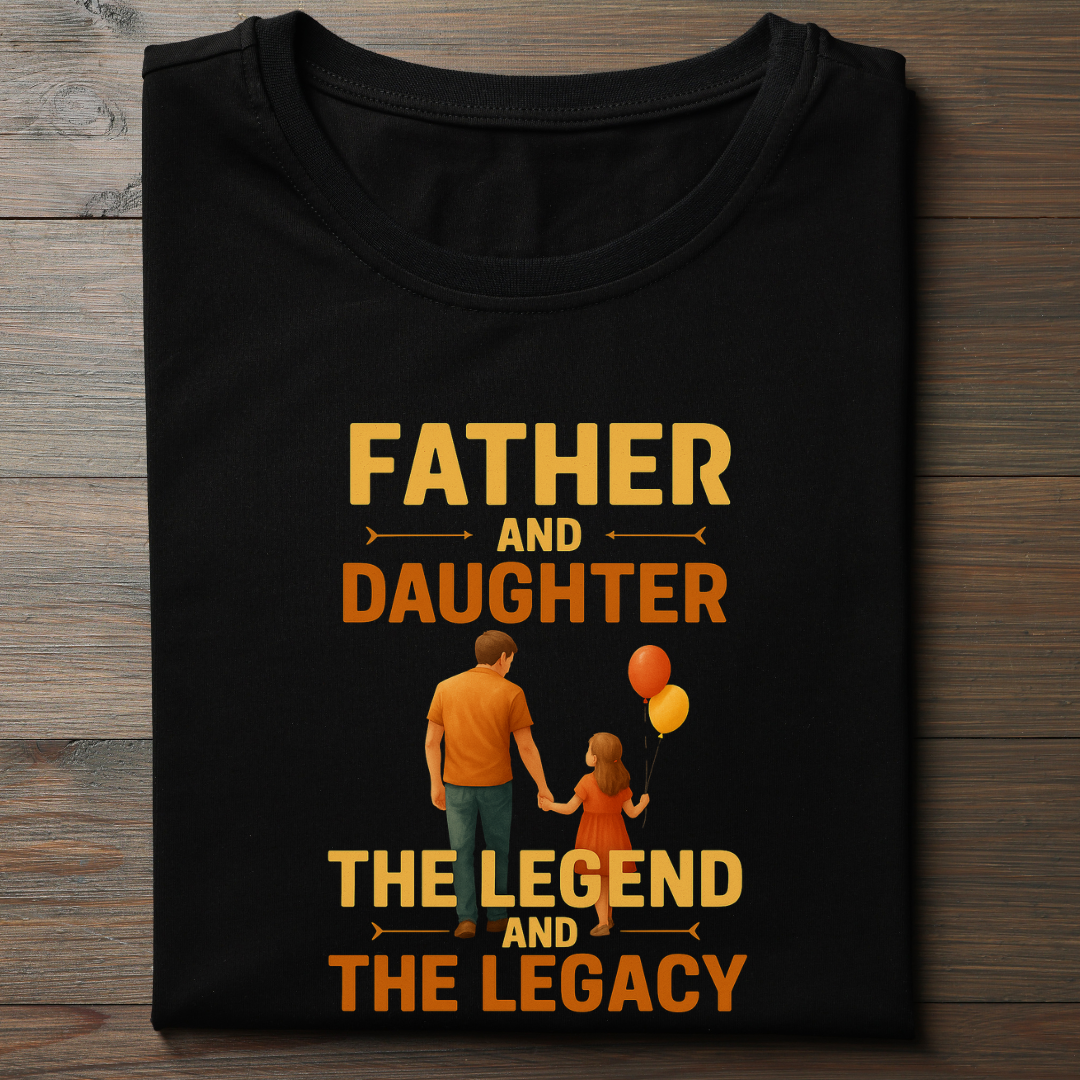 Father Daughter Legend - Unisex Classic Crew T-Shirt