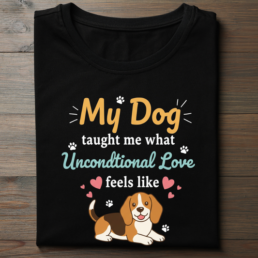 Dog Unconditional Love - Unisex Classic Crew T-Shirt