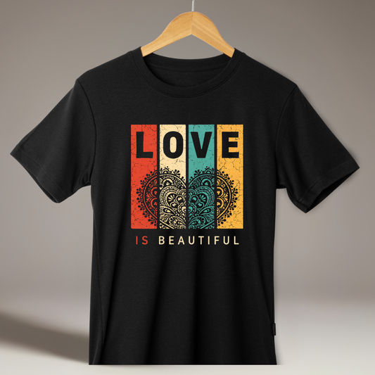 Love Is Beautiful- Unisex Classic Crew T-Shirt