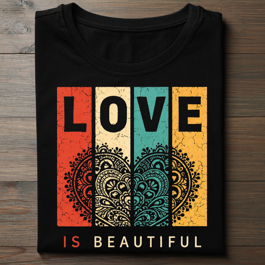 Love Is Beautiful- Unisex Classic Crew T-Shirt