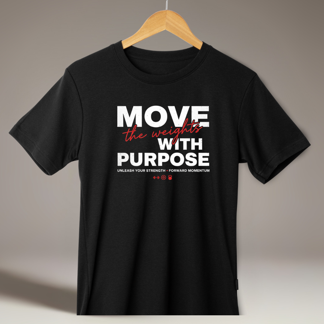 Move the Weights With Purpose - Unisex Classic Crew T-Shirt