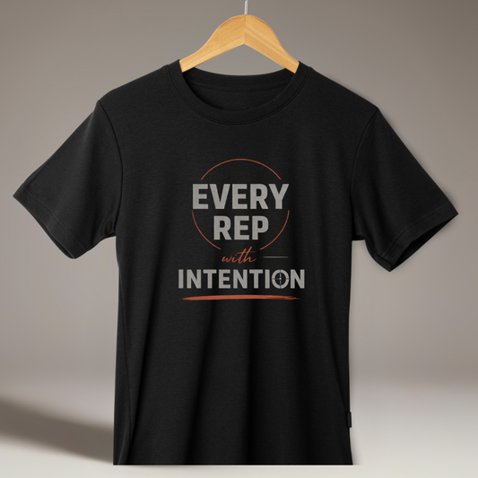 Every Rep With Intention - Unisex Classic Crew T-Shirt
