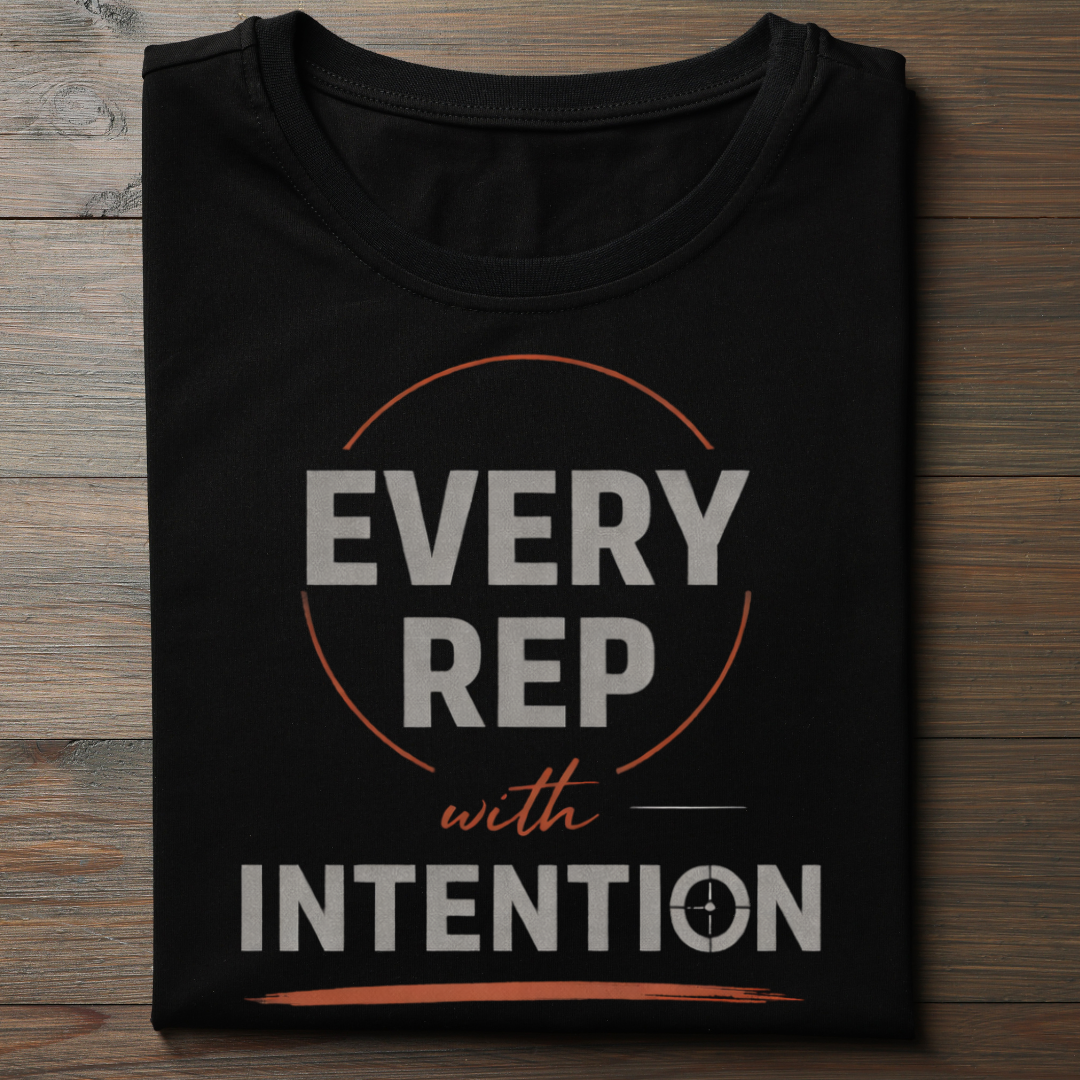 Every Rep With Intention - Unisex Classic Crew T-Shirt