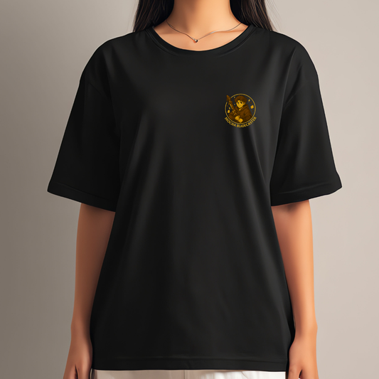 The Mocha Bladecaster - Unisex Oversized Classic T-Shirt