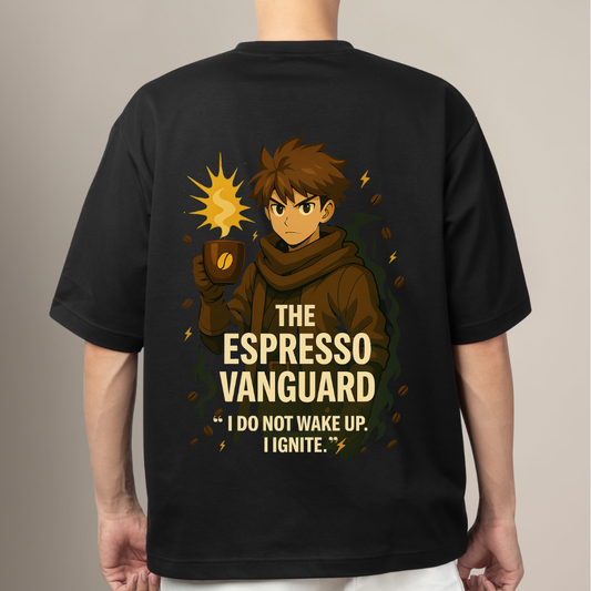 The Espresso Vanguard - Unisex Oversized Classic T-Shirt