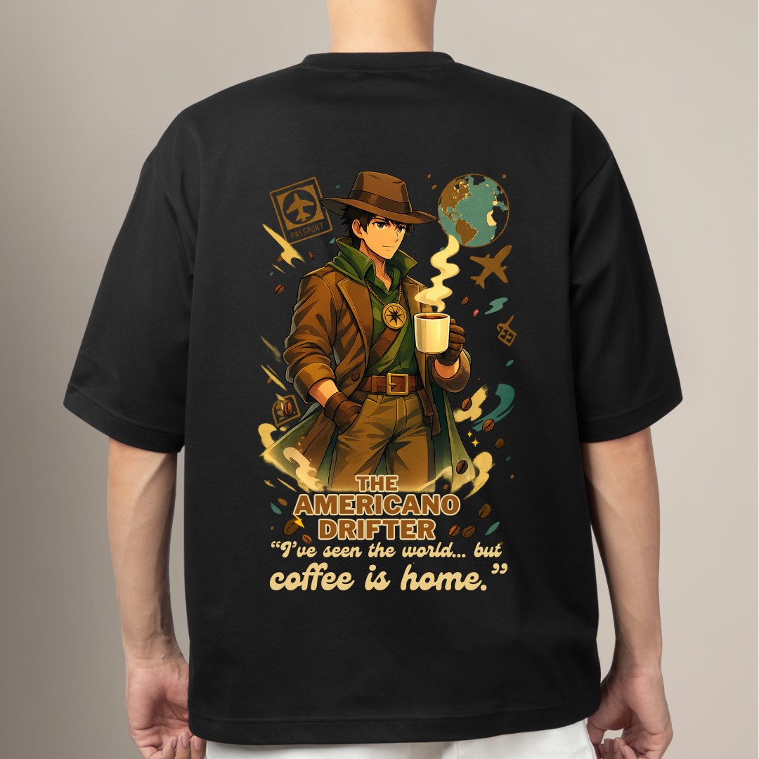 The Americano Drifter - Unisex Oversized Classic T-Shirt