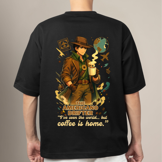 The Americano Drifter - Unisex Oversized Classic T-Shirt