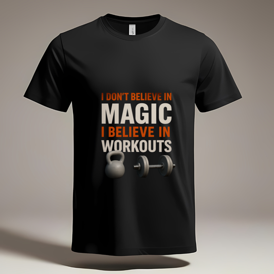 Believe in Workout - Unisex Classic Crew T-Shirt