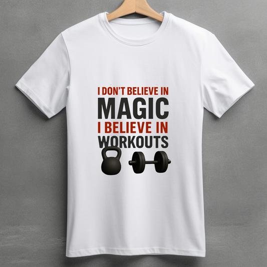 Believe in Workout - Unisex Classic Crew T-Shirt