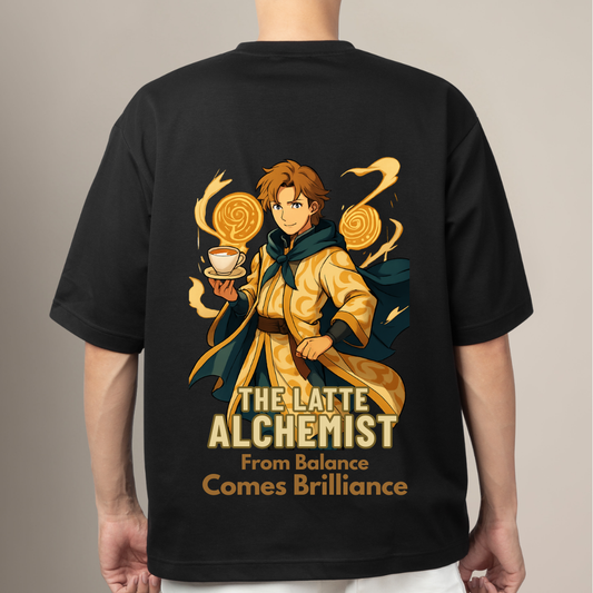 The Latte Alchemist - Unisex Oversized Classic T-Shirt