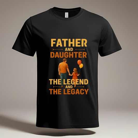 Father Daughter Legend - Unisex Classic Crew T-Shirt