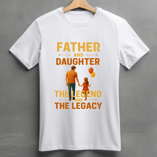 Father Daughter Legend - Unisex Classic Crew T-Shirt