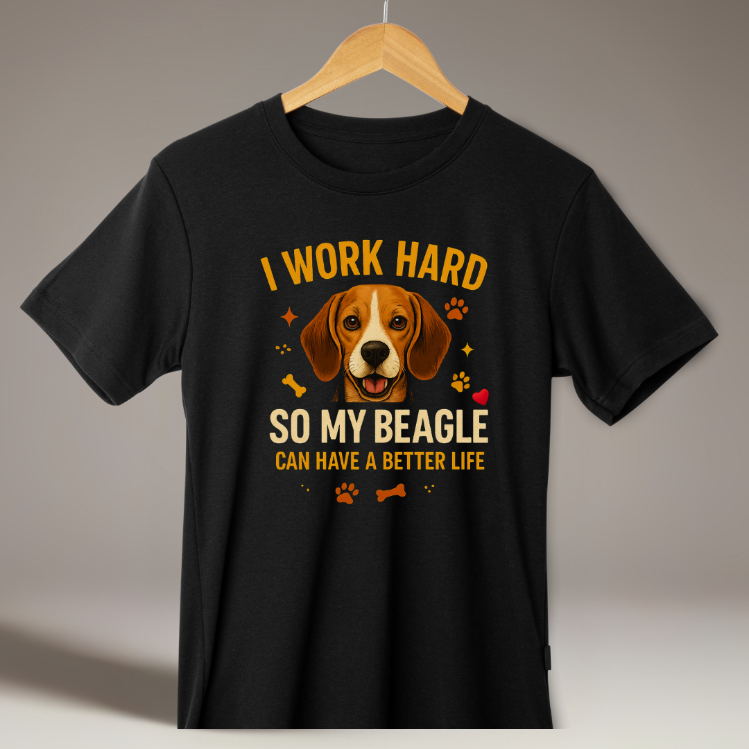 Better Life - Beagle - Unisex Classic Crew T-Shirt