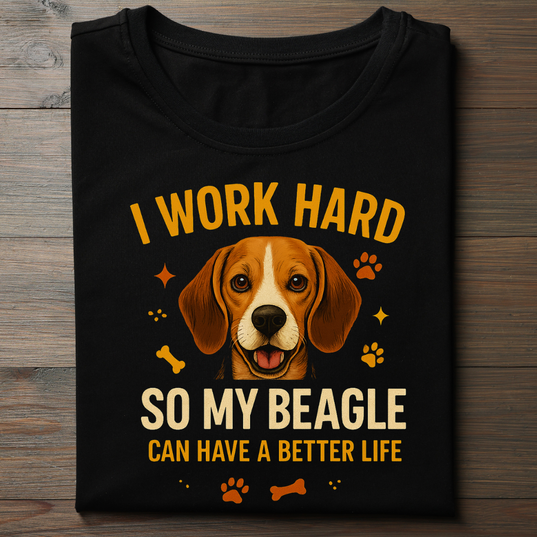 Better Life - Beagle - Unisex Classic Crew T-Shirt