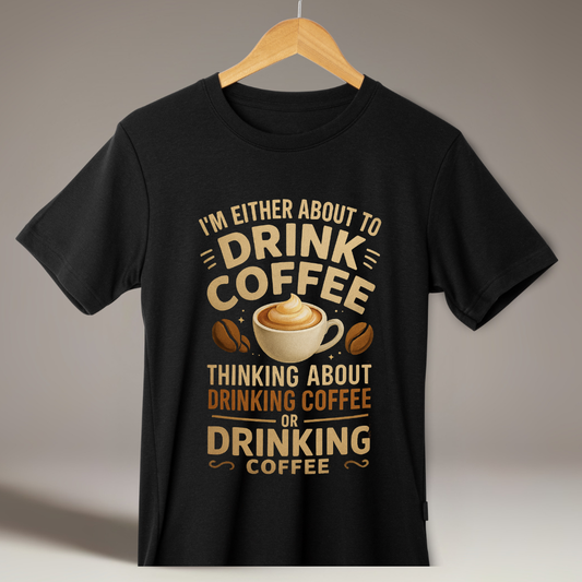 Drink Coffee - Unisex Classic Crew T-Shirt