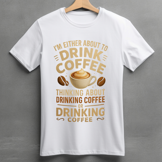 Drink Coffee - Unisex Classic Crew T-Shirt