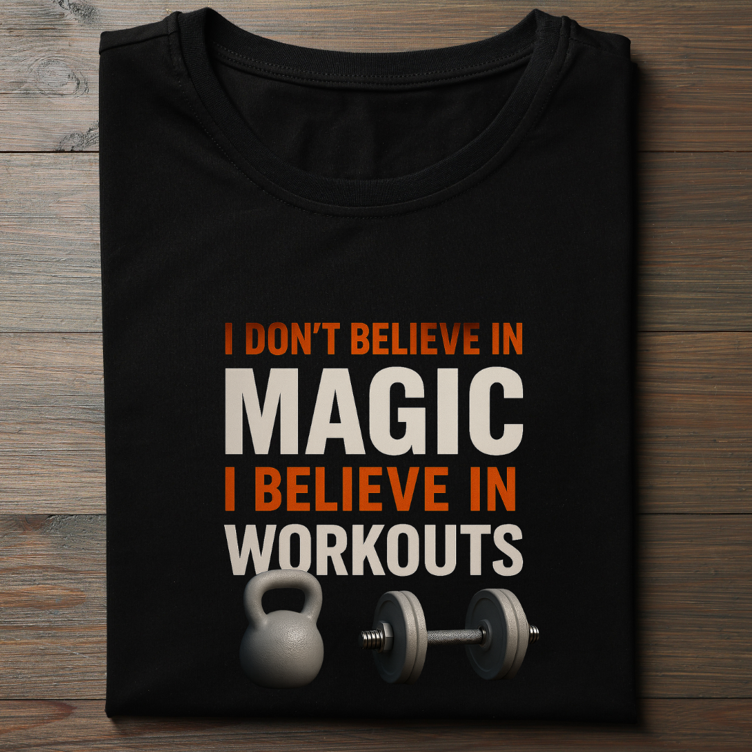Believe in Workout - Unisex Classic Crew T-Shirt