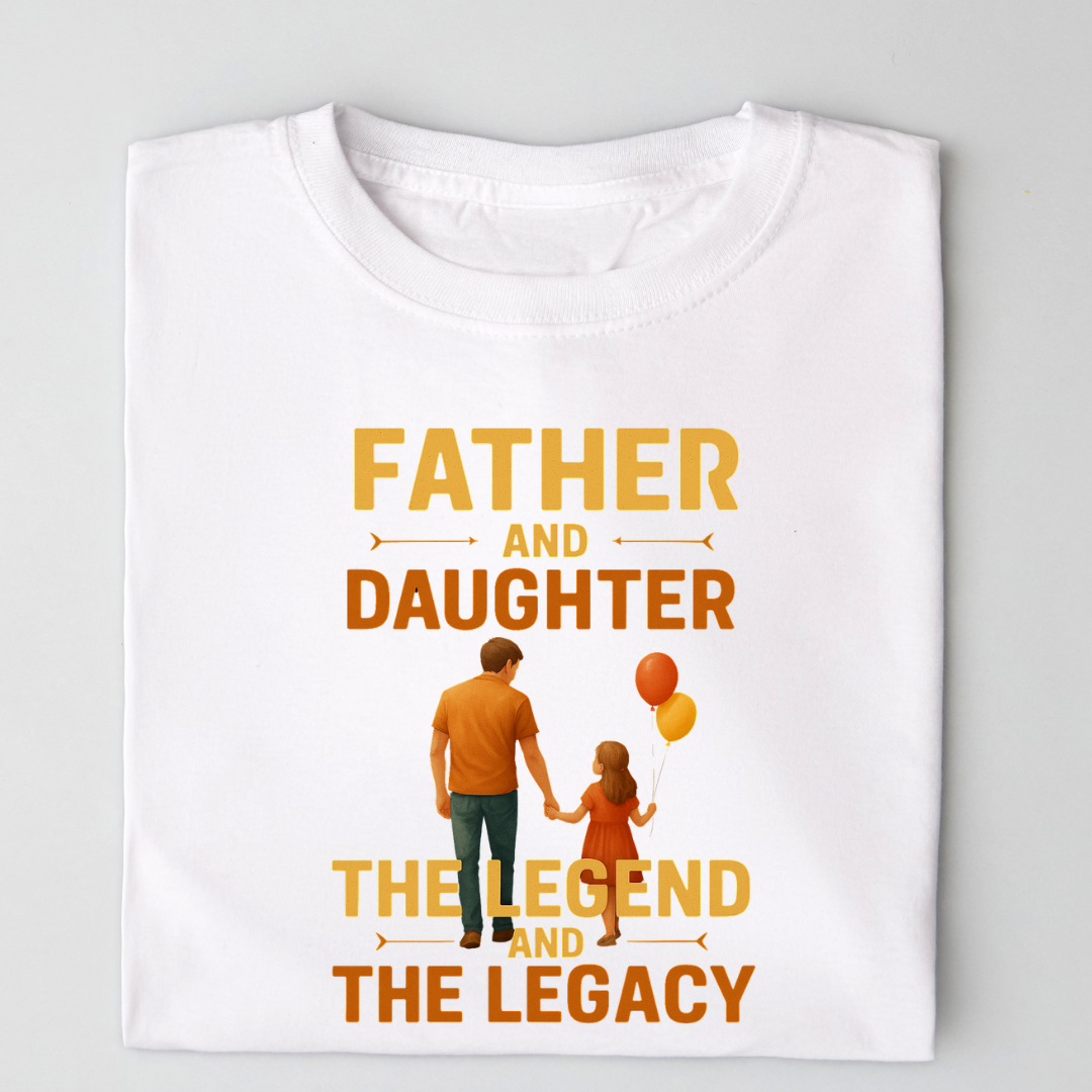 Father Daughter Legend - Unisex Classic Crew T-Shirt