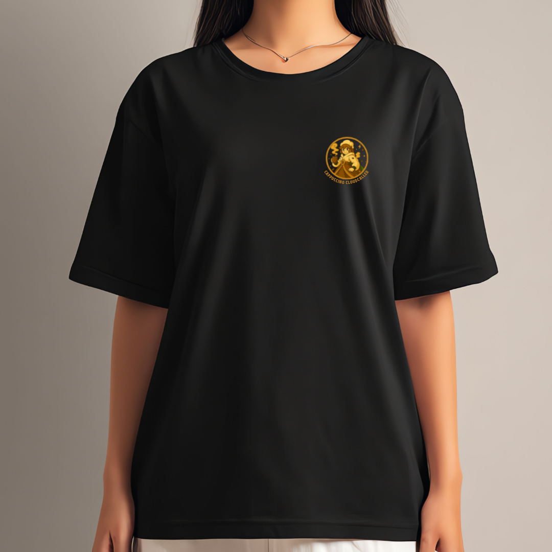 Cappuccino Cloudcaller - Unisex Oversized Classic T-Shirt