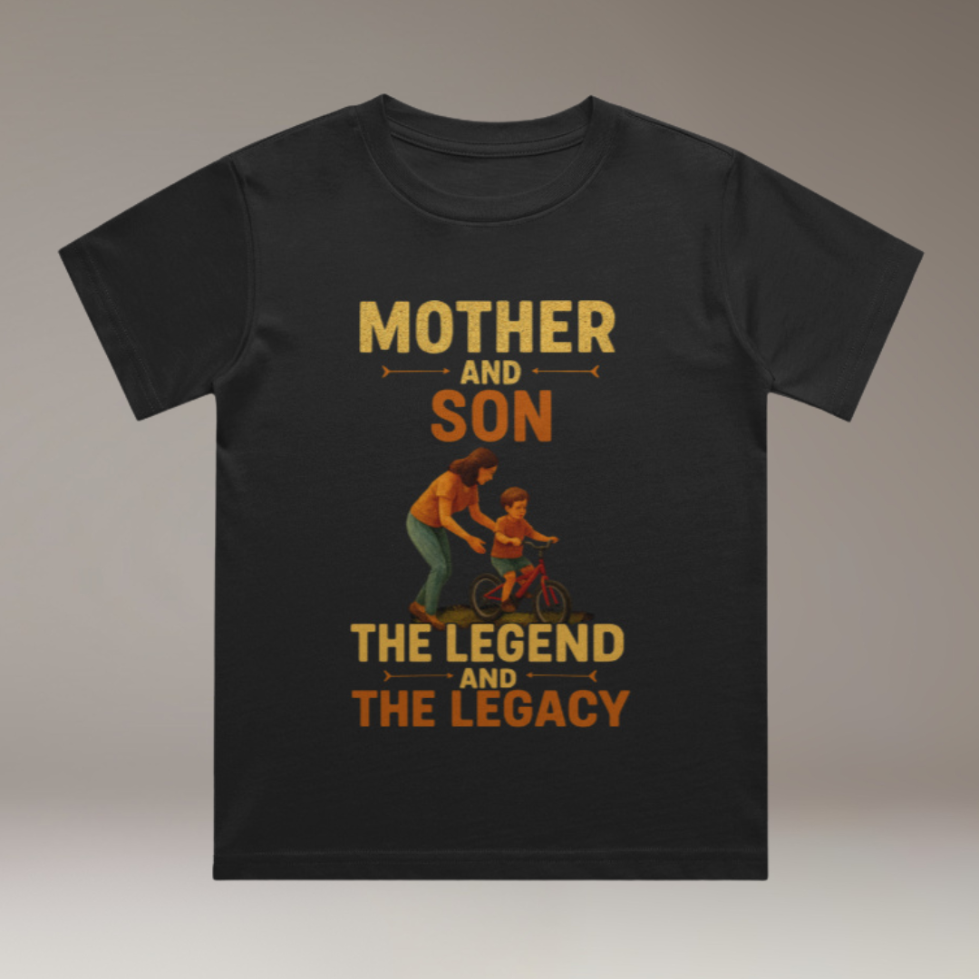 Son Mother Legend - Boy's Crew Neck T-Shirt