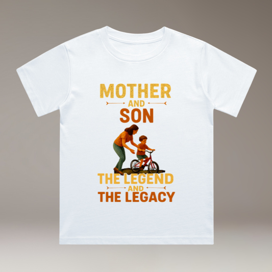 Son Mother Legend - Boy's Crew Neck T-Shirt